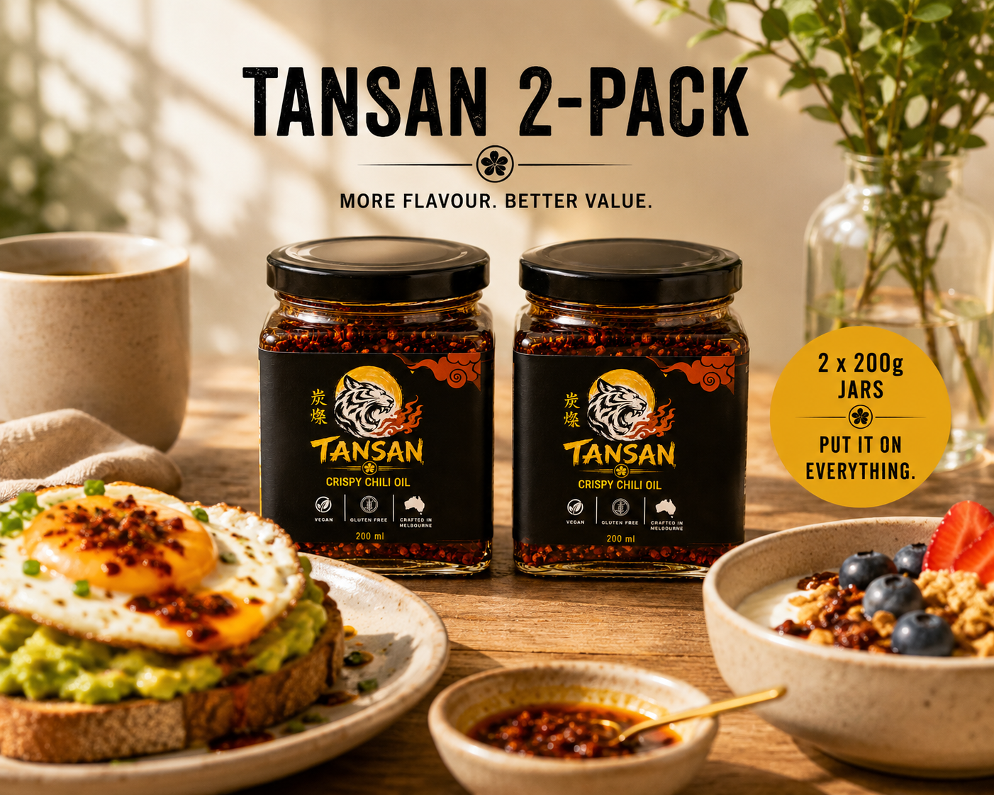 TANSAN 2-Pack